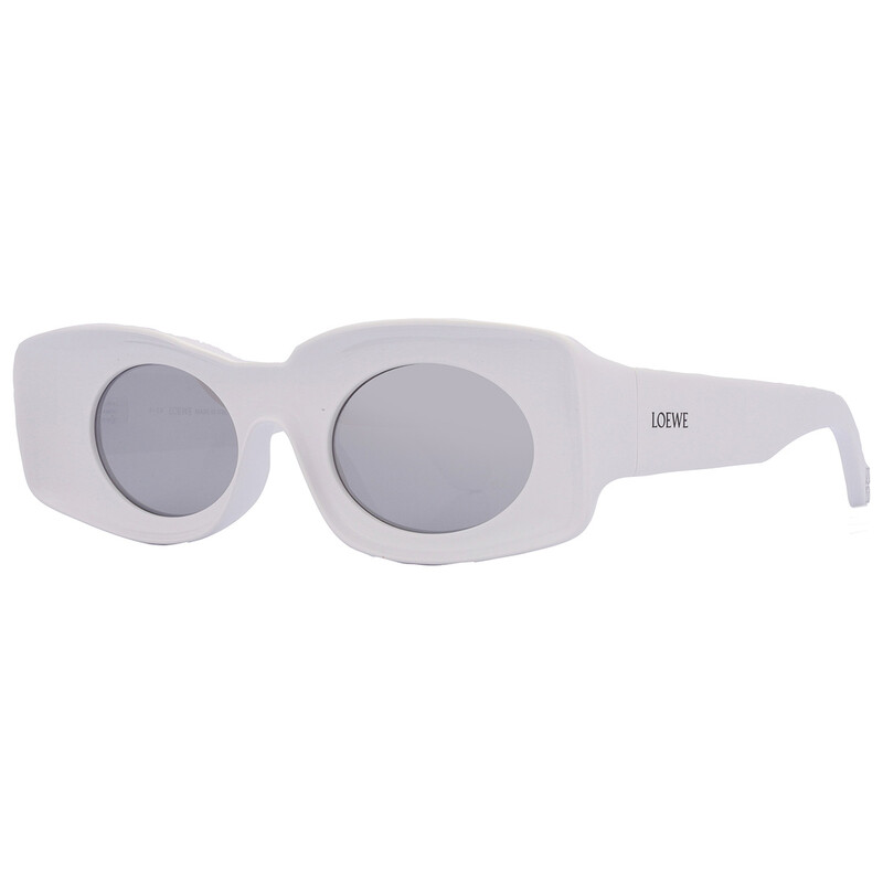 NEW LOEWE WHITE UNISEX SUNGLASSES LOEWE LW40033I 21C Loewe | Accessories | New Loewe White Unisex Sunglasses  main image 3