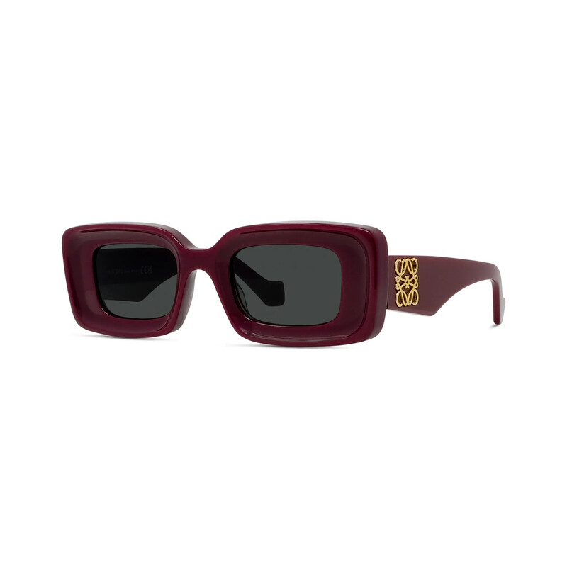 Loewe Smoke Rectangular Ladies Sunglasses LW40101I 66A 46  display picture 1