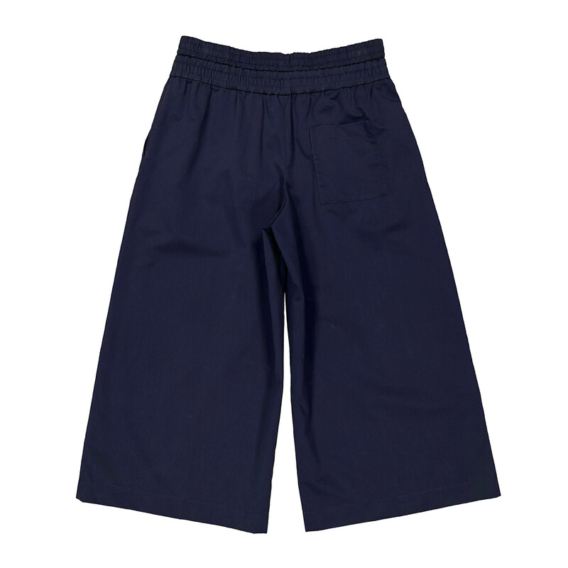 Loewe Womens Cropped Trousers In Cotton And Silk, Size Medium