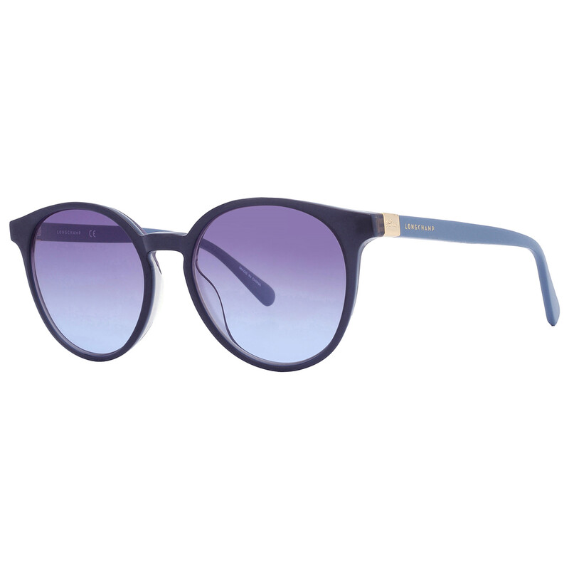 Longchamp Blue Oval Ladies Sunglasses LO658S 424 51  display picture 2