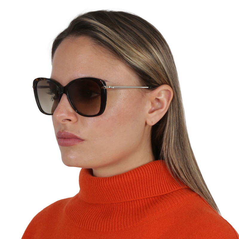 Longchamp Brown Gradient Butterfly Ladies Sunglasses LO616S  display picture 1