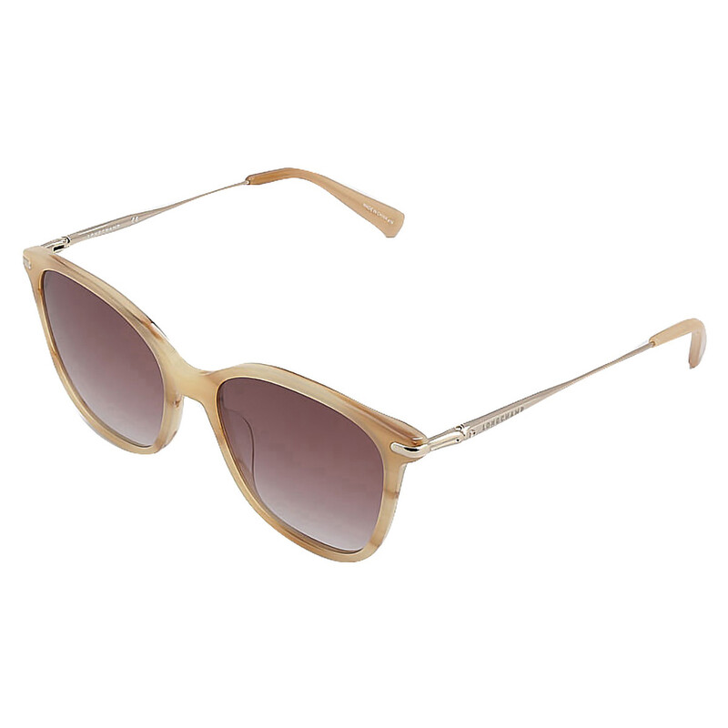 Longchamp Women’s Tan Gradient Sunglasses Longchamp Brown Gradient Square Ladies Sunglasses LO660S 264  main image 3