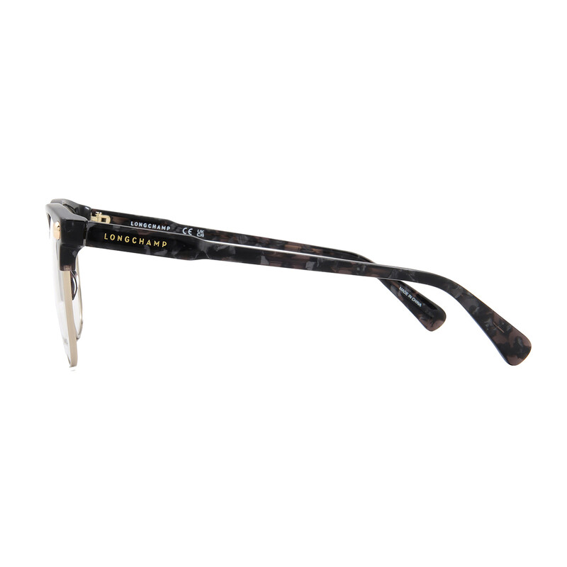 Longchamp Lo2104 038 Marble Grey Authentic Eyeglasses 53-18-140 Longchamp Demo Oval Ladies Eyeglasses LO2104 038 53  main image 2
