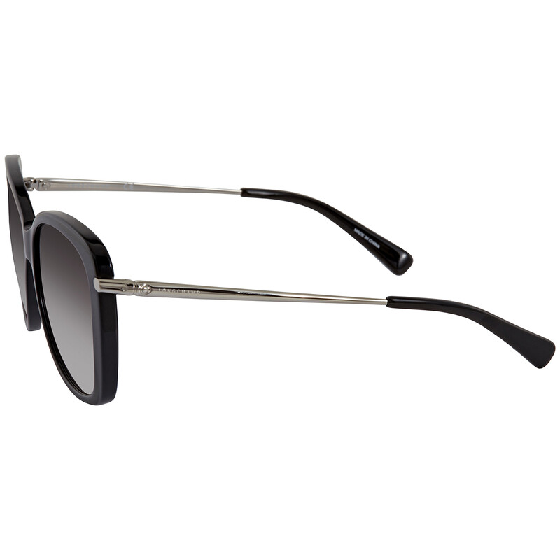 Longchamp Black Gray Gradient Butterfly Ladies Sunglasses 0018 56 LO616SL Case N Longchamp Grey Gradient Irregular Ladies Sunglasses LO792S  main image 4