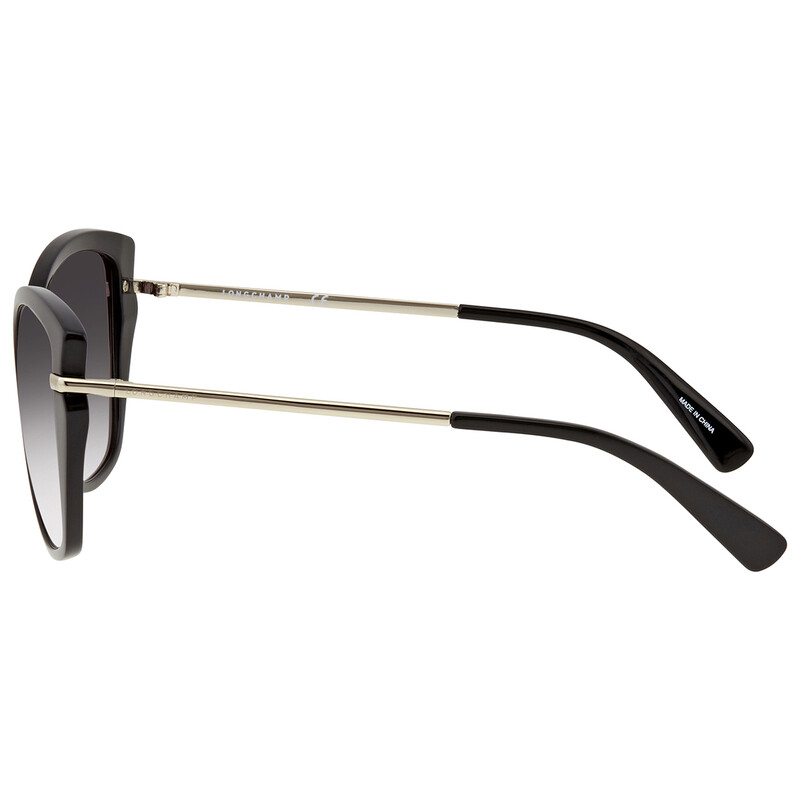 Longchamp Grey Gradient Cat Eye Ladies Sunglasses LO627S 001  display picture 1