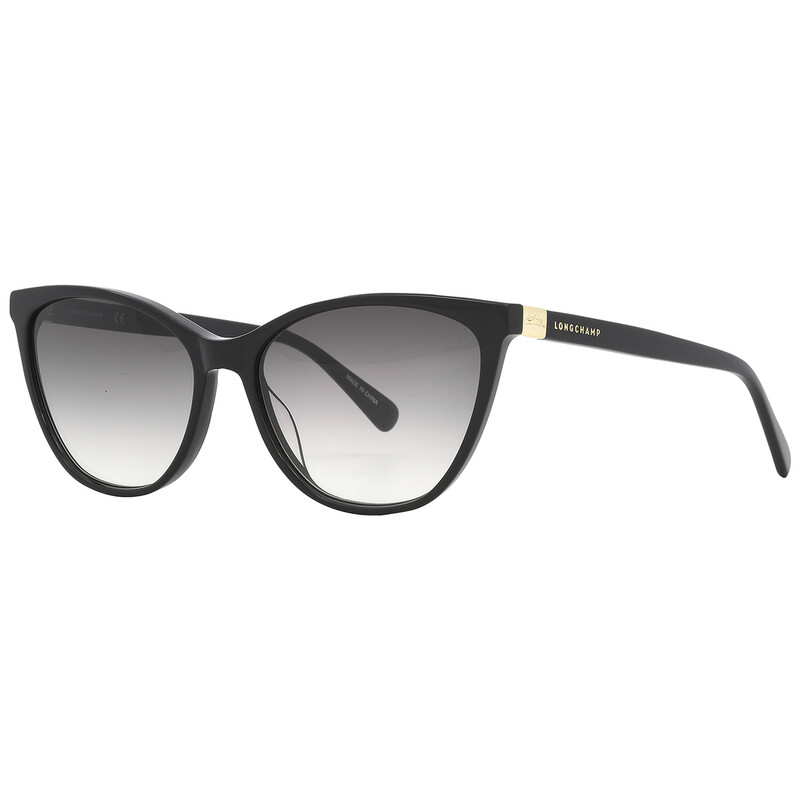 Longchamp Grey Gradient Cat Eye Ladies Sunglasses LO659S 001  display picture 2