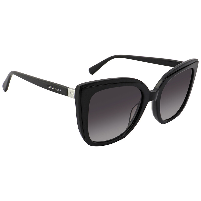 Longchamp Grey Gradient Cat Eye Ladies Sunglasses LO669S 001  display picture 2