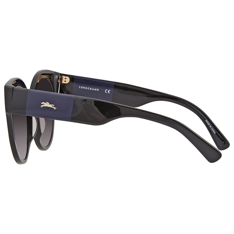 Longchamp Grey Gradient Round Ladies Sunglasses LO673S 001  display picture 1