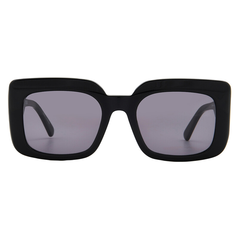 Longchamp Grey Square Ladies Sunglasses LO753S 001 51 886895645942