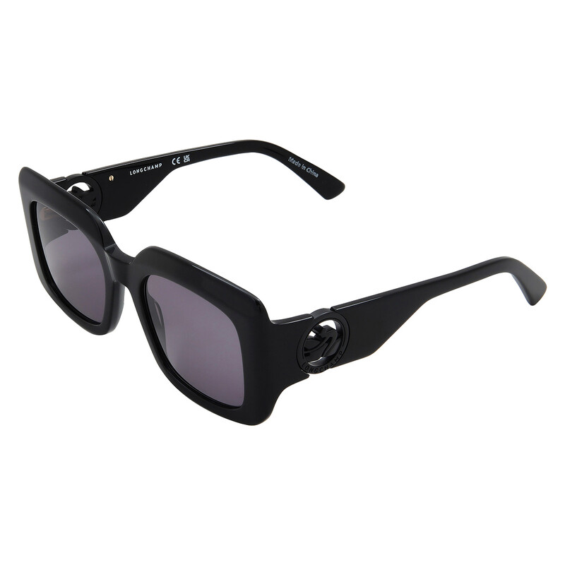 Longchamp Grey Square Ladies Sunglasses LO753S 001 51 886895645942