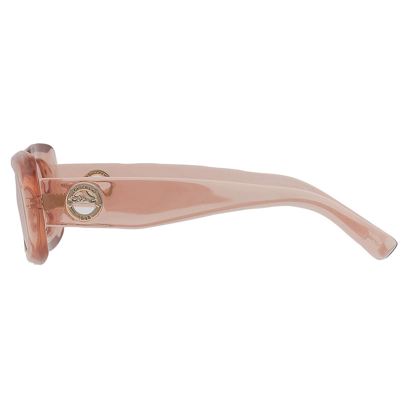 Longchamp Pink Rectangular Ladies Sunglasses LO716S 610 52