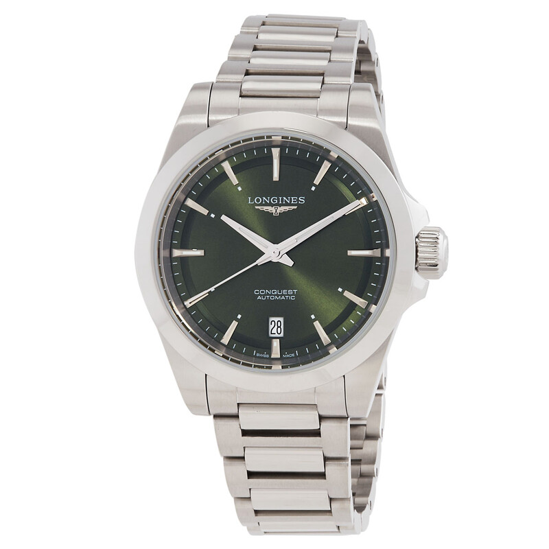 Longines Conquest Automatic Green Dial Men's Watch L3.720.4.02.6