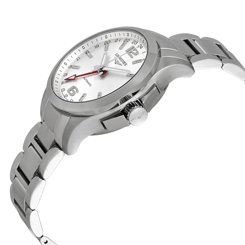 Longines Conquest Automatic Silver Dial Men's Watch L3.687.4.76.6