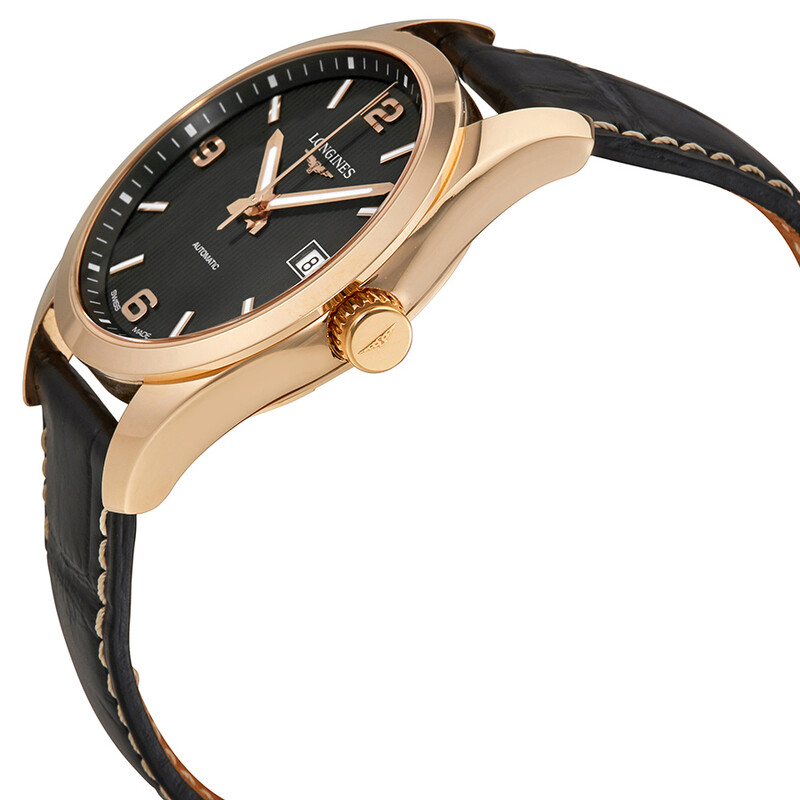 Longines Conquest Classic Automatic Black Dial Men's Watch