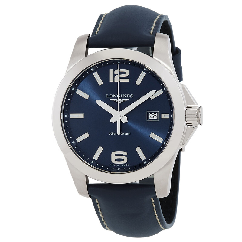 Longines Conquest Quartz Blue Dial Men's Watch L3.759.4.96.0