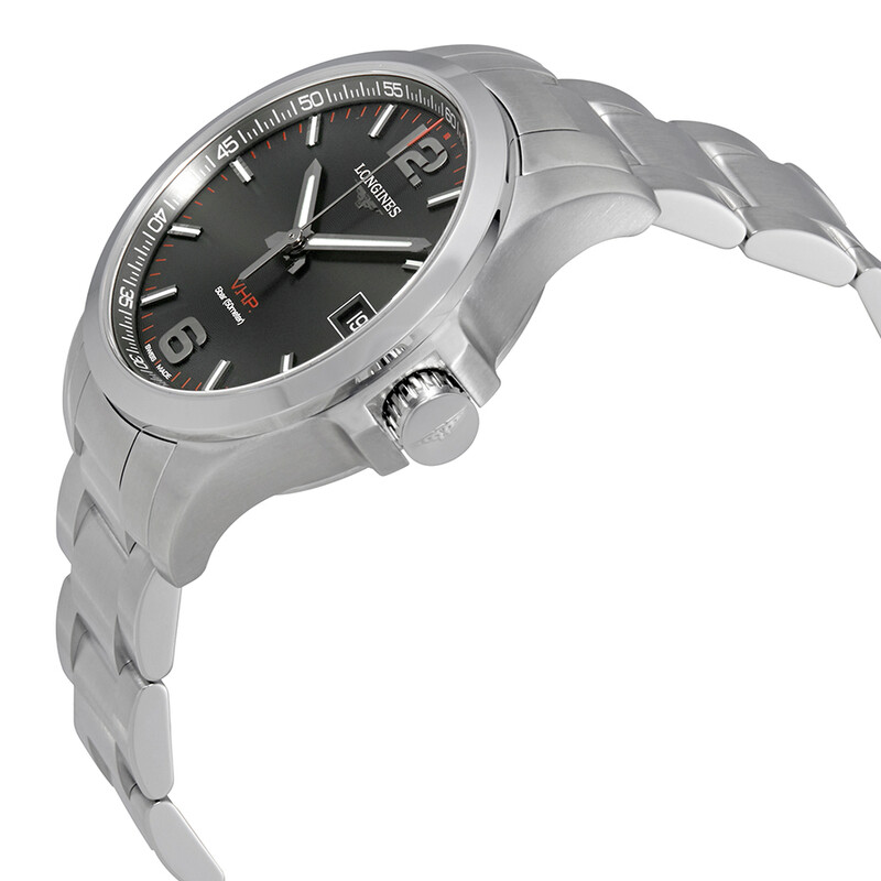 Longines Conquest V.H.P. Perpetual Black Dial Men's Watch L3.716.4