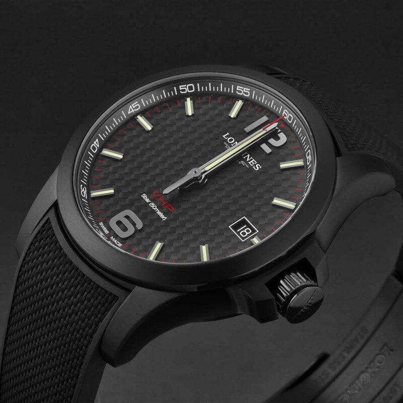 Longines Conquest V.H.P. Black Dial Men's Watch L37282669 L3.728.2