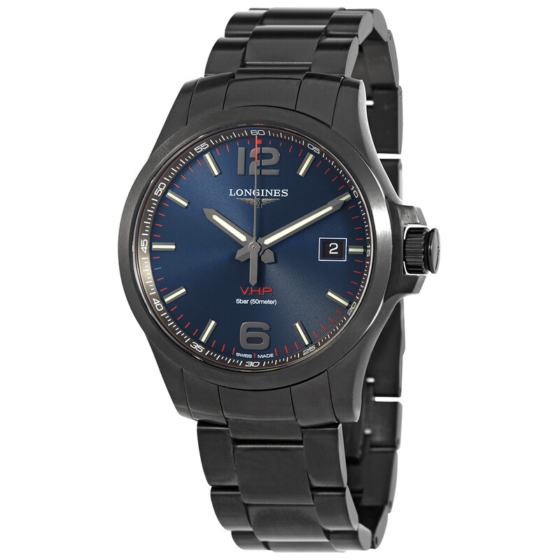 Longines Conquest V.H.P. Perpetual Quartz Blue Dial Men's Watch L3