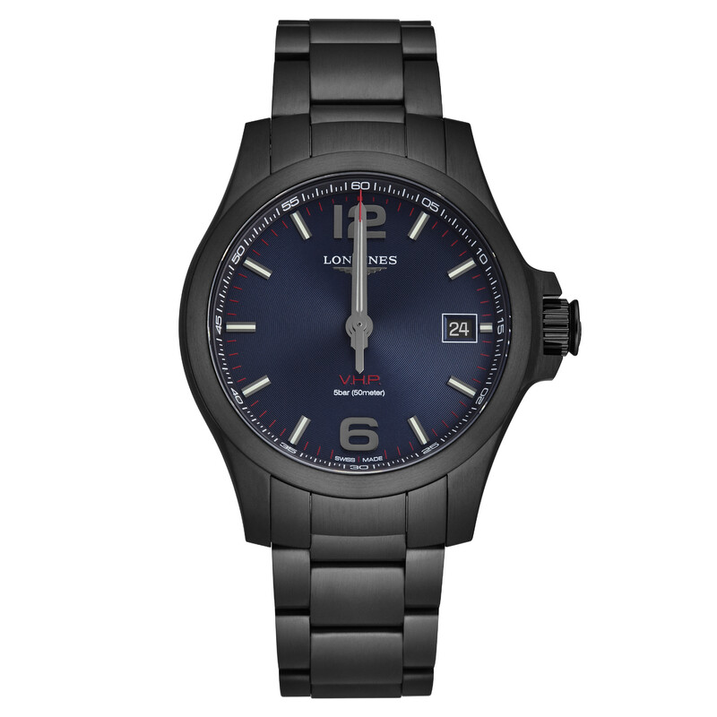 Longines Conquest V.H.P. Quartz Blue Dial Men's Watch L3.716.2