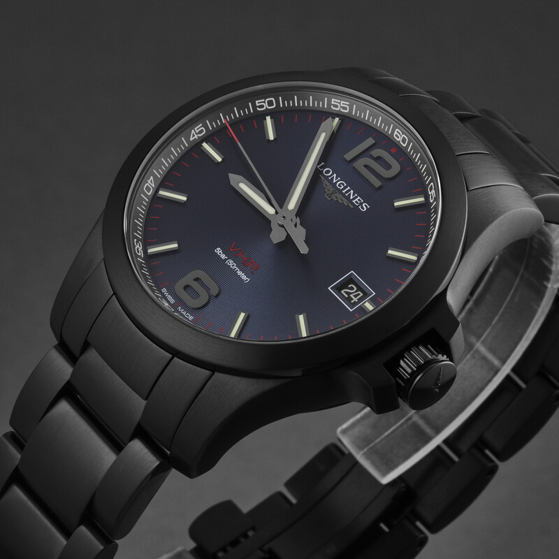 Longines Conquest V.H.P. Quartz Blue Dial Men's Watch L3.716.2