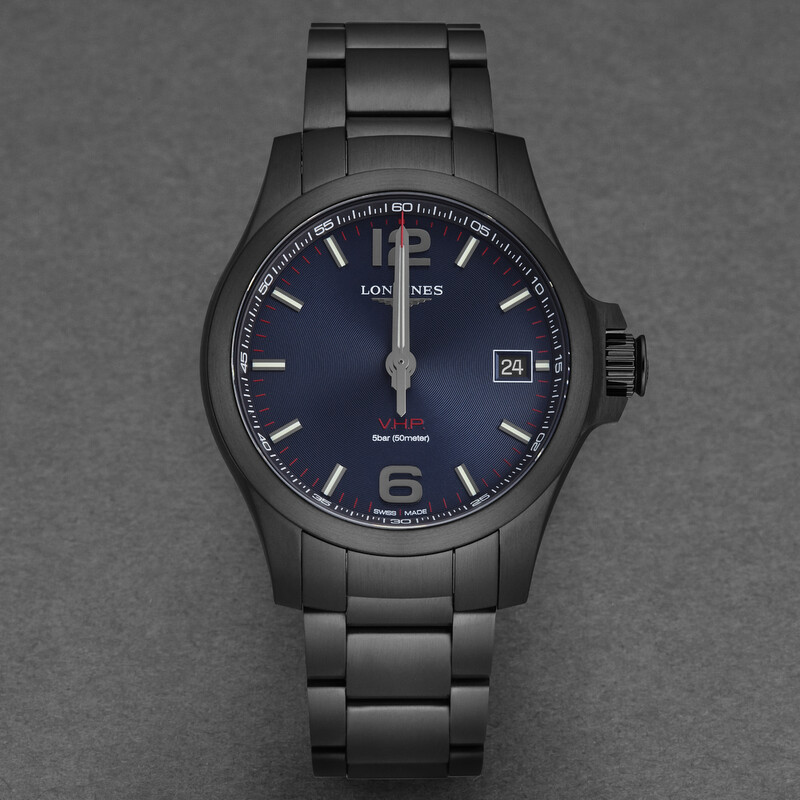 Longines Conquest V.H.P. Quartz Blue Dial Men's Watch L3.716.2
