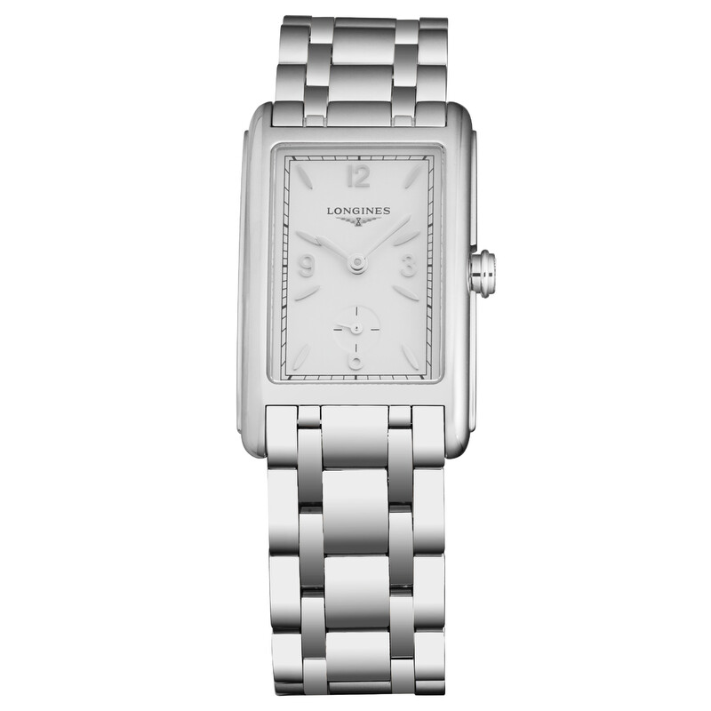 Longines DolceVita Quartz Matt White Dial Ladies Watch L5.512.4