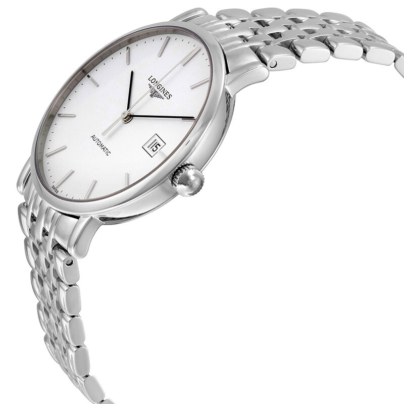 Longines Elegant Automatic White Dial Men's Watch L4.910.4.12.6