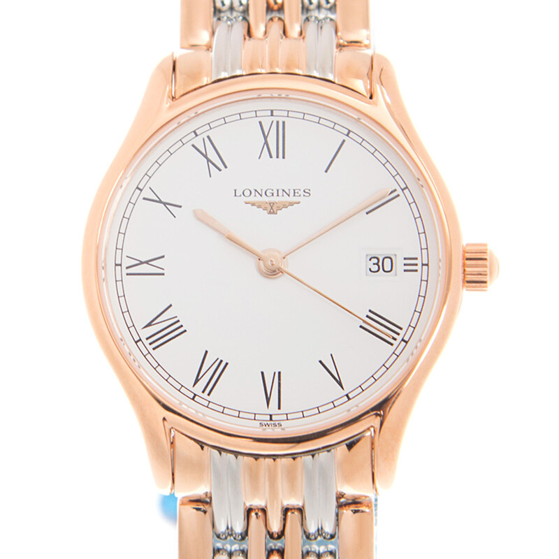 Longines Elegant Quartz White Dial Ladies Watch L4.259.1.11.7