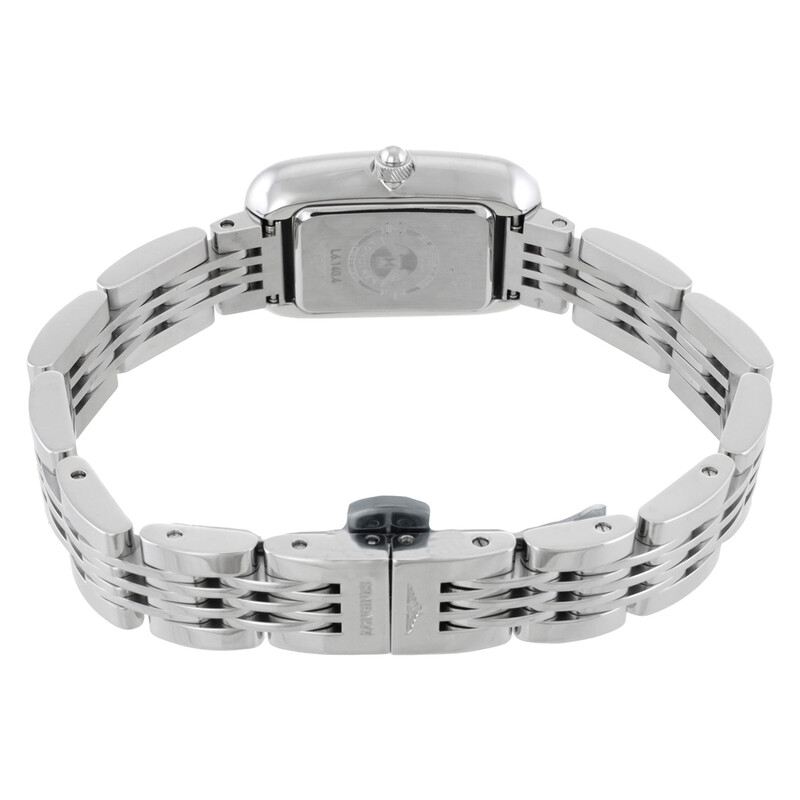 Longines Equestrian Quartz Diamond White Dial Ladies Watch