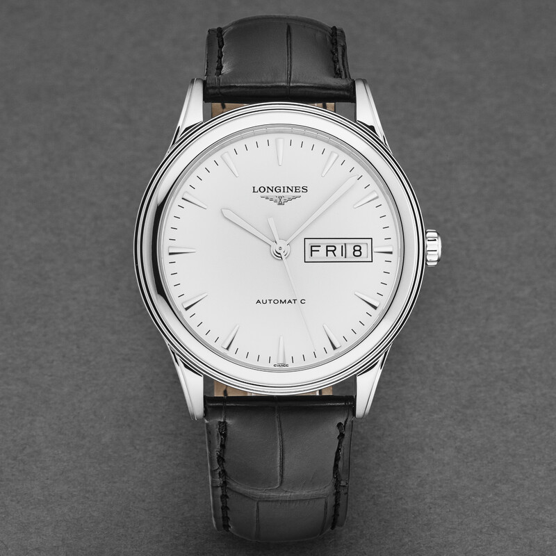 Longines Flagship Automatic White Dial Men's Watch L48994122