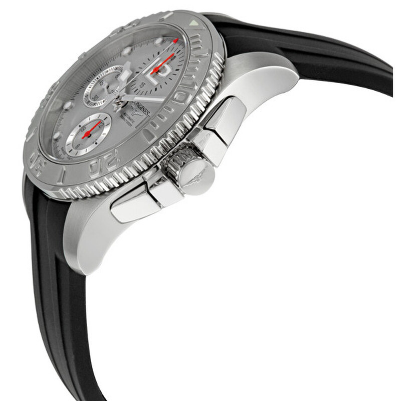 Longines HydroConquest Grey Dial Chronograph Men's Watch L36734762