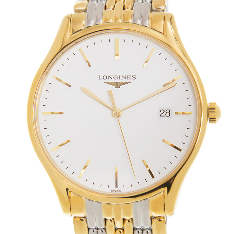 Longines Lyre Quartz White Dial Men's Watch L4.859.2.12.7
