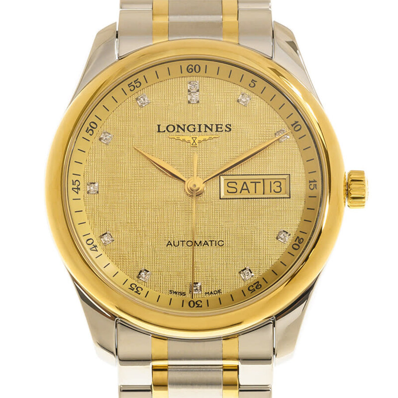 Longines Master Automatic Diamond Men's Watch L2.755.5.38.7