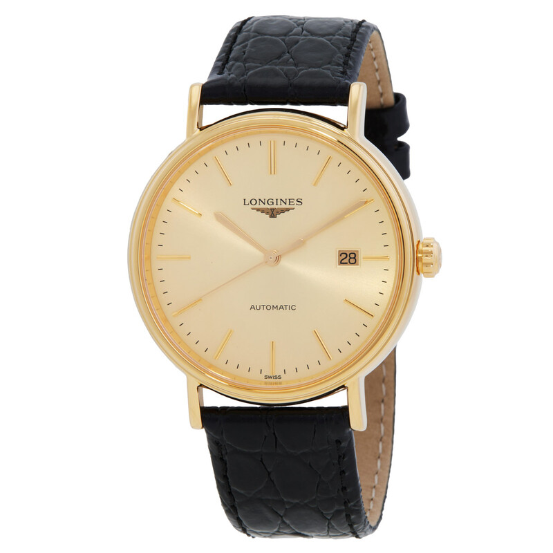 Longines Presence Automatic Champagne Dial Watch L4.922.2.32.2