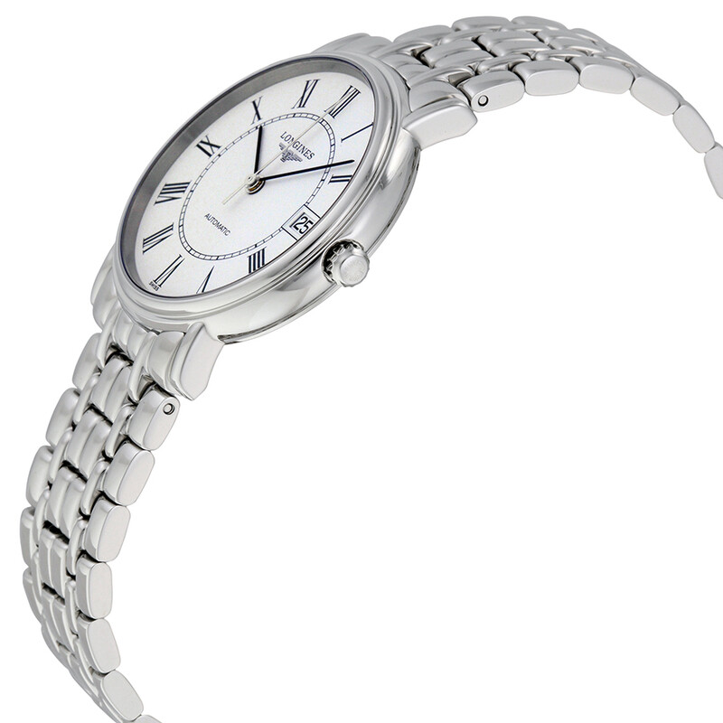 Longines Presence Automatic White Dial Men's Watch L4.821.4.11.6