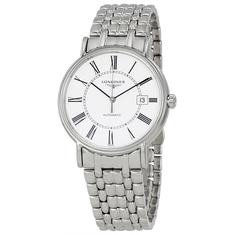 Longines Presence Automatic White Dial Men's Watch L49214116