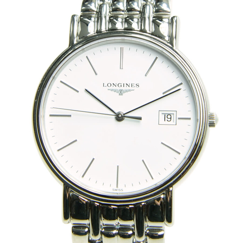 Longines PRESENCE White Dial Men's Watch L4.790.4.12.6 Longines PRESENCE White Dial Men's Watch L4.790.4.12.6