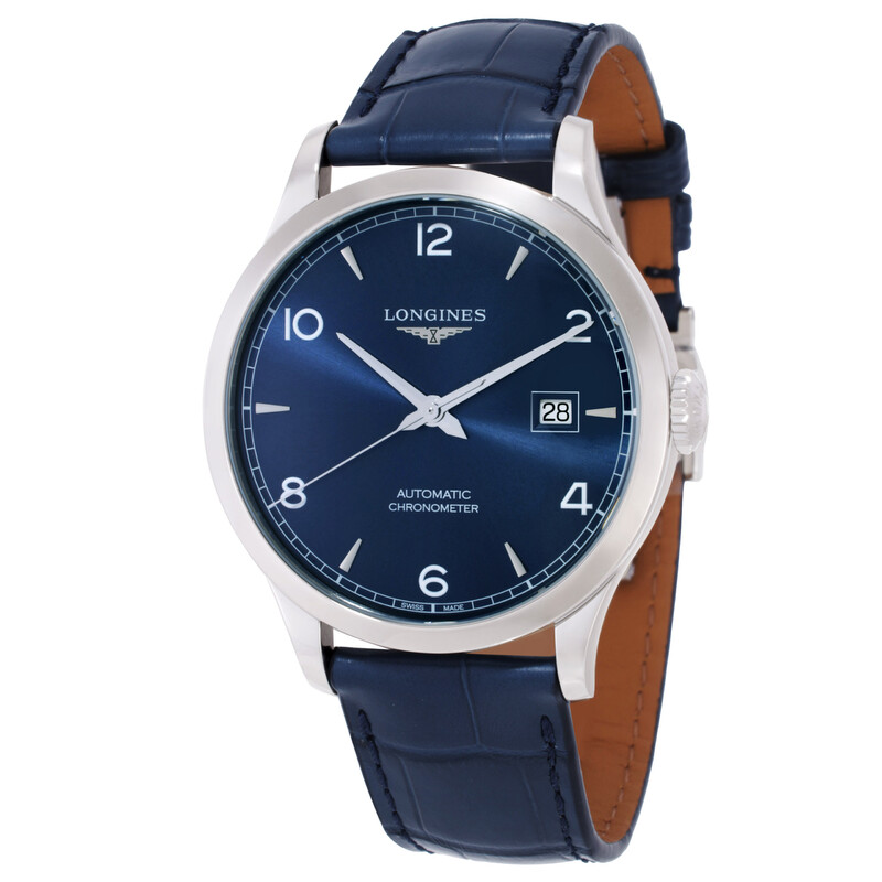 Longines Record Automatic Chronometer Blue Dial Men's Watch L2