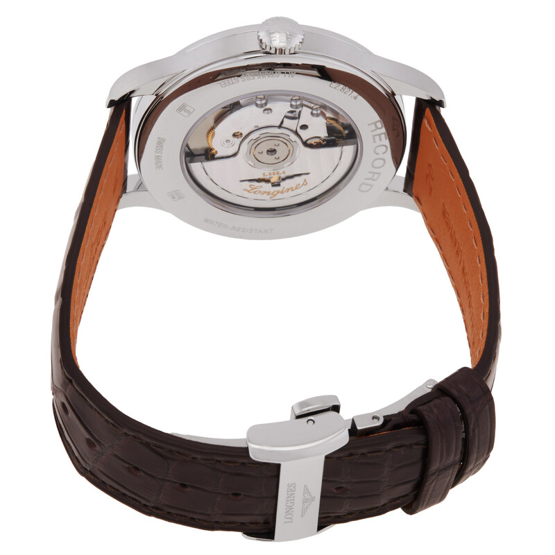 Longines Record Automatic Silver Dial Men's Watch L2.821.4.76.2