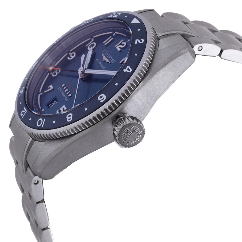 未再生JonHopkins/Singularity限定ブルー盤2LPシュリンク付 Longines Spirit Automatic Blue Dial Men's Watch L3.802.4.93.6