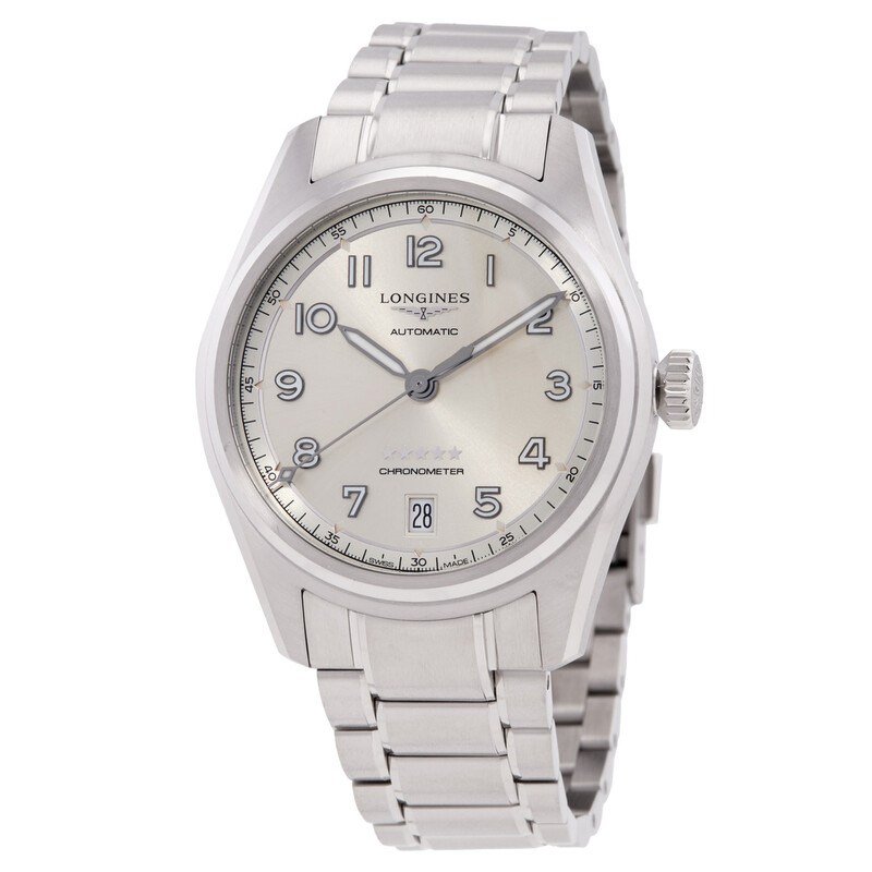 Longines Spirit Automatic Silver Dial Men's Watch L3.410.4.63.6