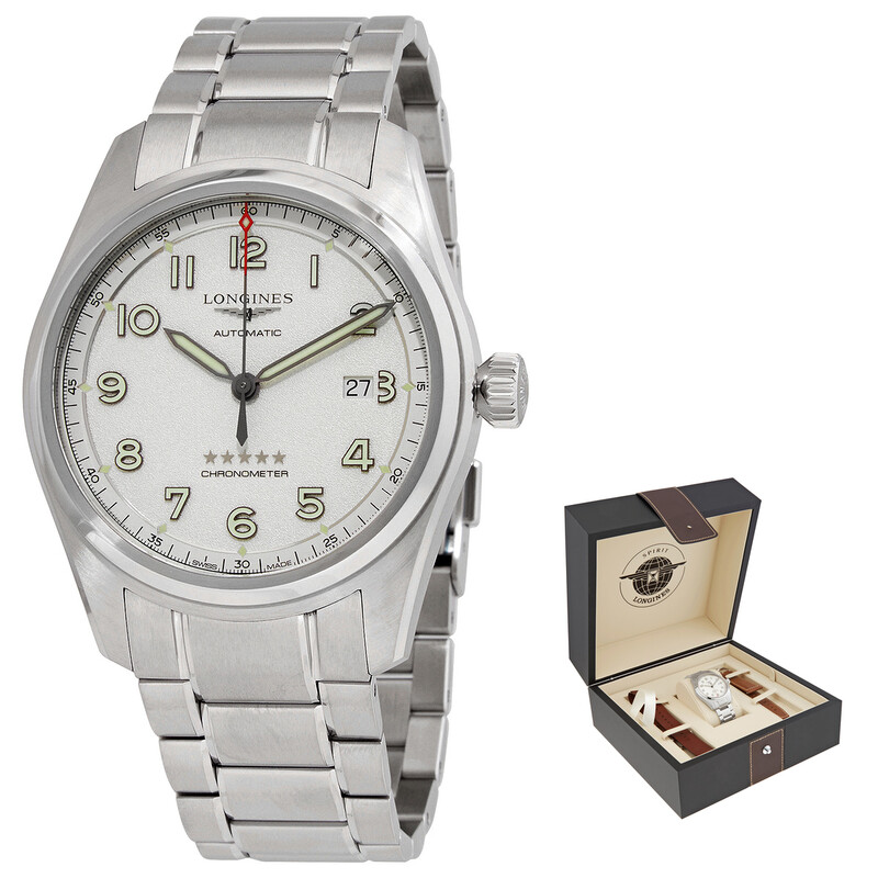 LONGINES 時計 Longines Spirit Prestige Edition Automatic Silver Dial Men's Watch