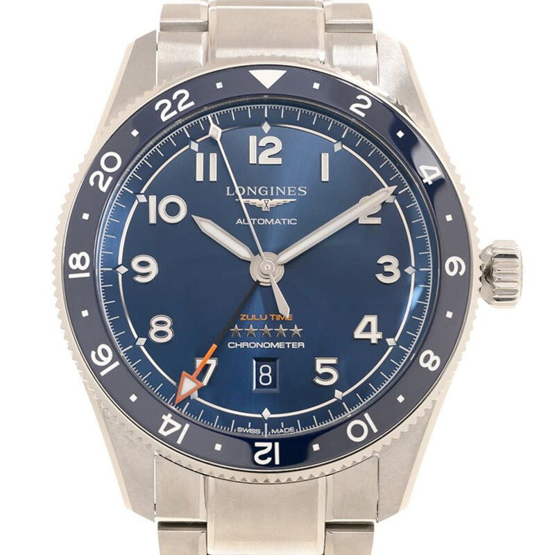Longines Spirit Zulu Time Automatic Blue Dial Men's Watch L3.812.4
