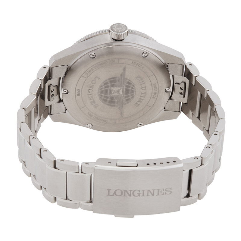 Longines Spirit Zulu Time Automatic Grey Dial Men's Watch L3.812.4