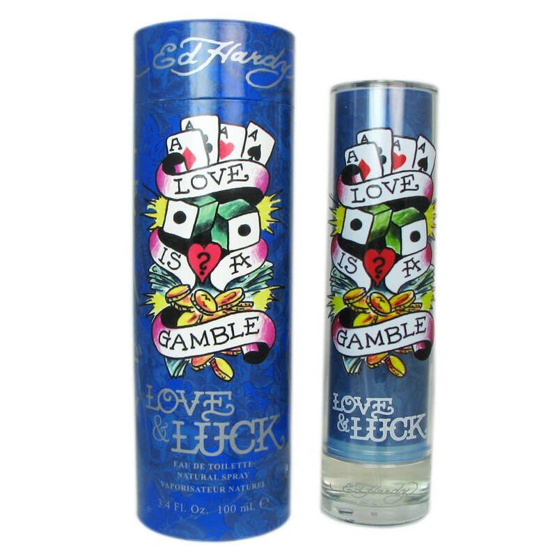 Christian Audigier Men's Ed Hardy Love & Luck EDT Spray 3.4 oz Fragrances 094922912176