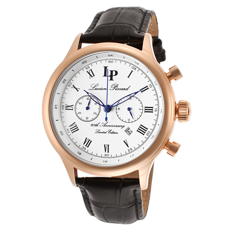 Lucien Piccard 90th Anniversary Ltd Edition Chronograph Men's