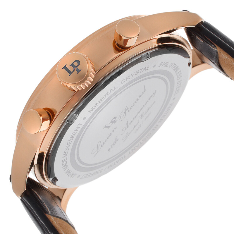 Lucien Piccard 90th Anniversary Ltd Edition Chronograph Men's