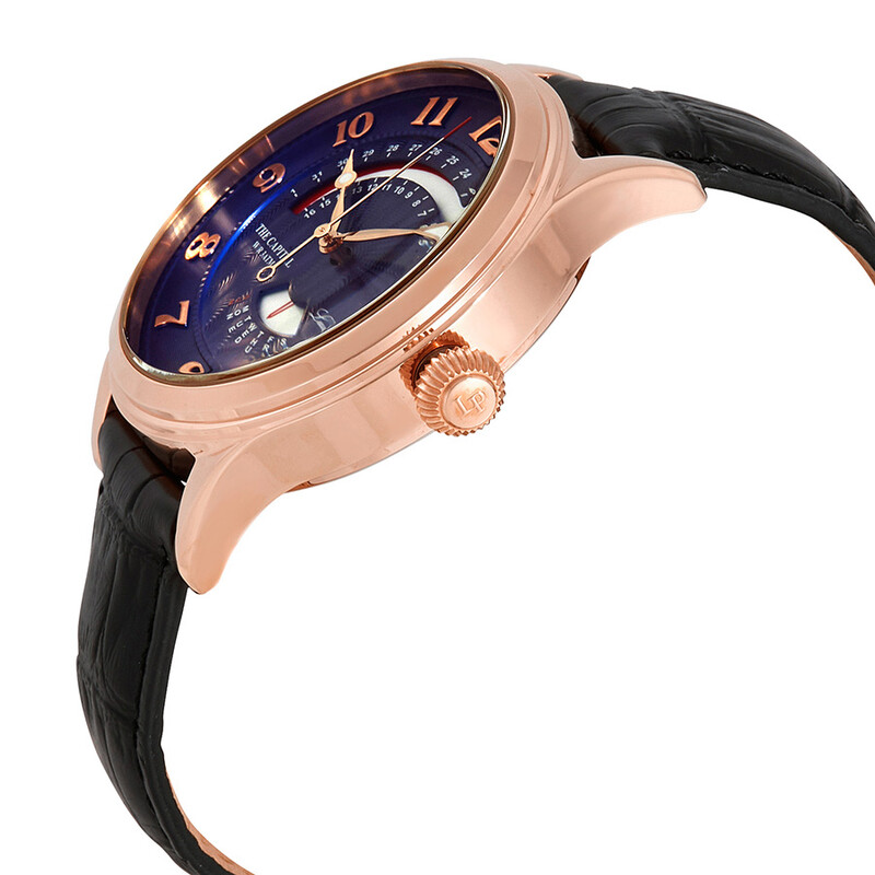 Lucien Piccard The Capital Retrograde Men's Watch LP-40050-RG-03