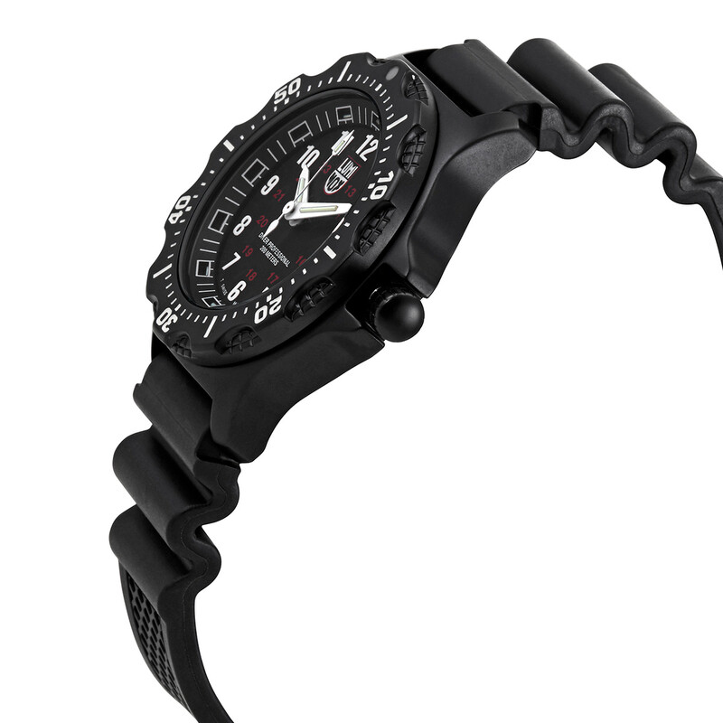 LUMINOX ダイバープロフェッショナル8400シリーズ　Ref.8401 Luminox Black Ops Rubber Men's Watch 8401 - Watches, Black Ops