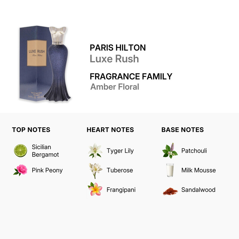 Paris Hilton Luxe Rush by Paris Hilton for Women - 3.4 oz EDP
